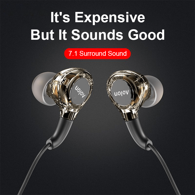 Crystal-Clear Transparent Earbuds - High-Def Wired Gaming Earphones with Noise Cancelling & Secure Fit - Perfect for Sports, HD Audio, Sweat-Resistant