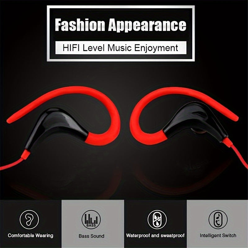 3.5mm Wired Earphones Plus - Noise Isolating, Bass Enhanced, Hands-Free Calling, Sweat-Resistant In-Ear Earbuds with Microphone - Compatible with iPad, iPod, MP3 Players, Android, iOS Smartphones